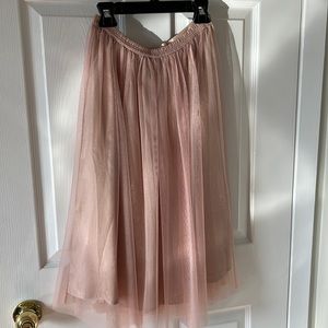 Pink Long Tutu skirt
